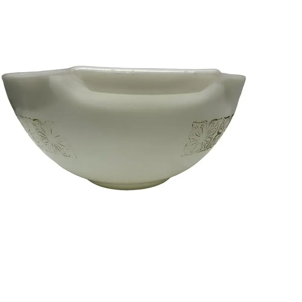 Pyrex‎ Verde Stamp  Bowl Vintage Green 402  1 1/2 Qt Faded & 444- 4Quart